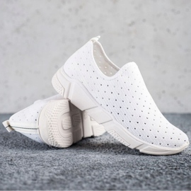 SHELOVET Avoimet valkoiset lenkkarit valkoinen 1