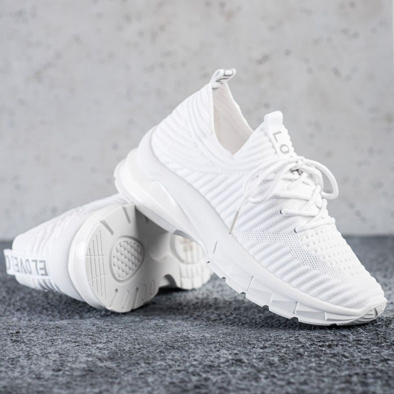 SHELOVET Valkoiset lenkkarit lavalla valkoinen 1