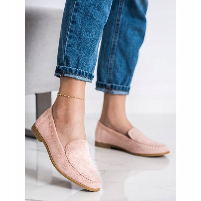 Coura Klassiset Suede Lords vaaleanpunainen 1