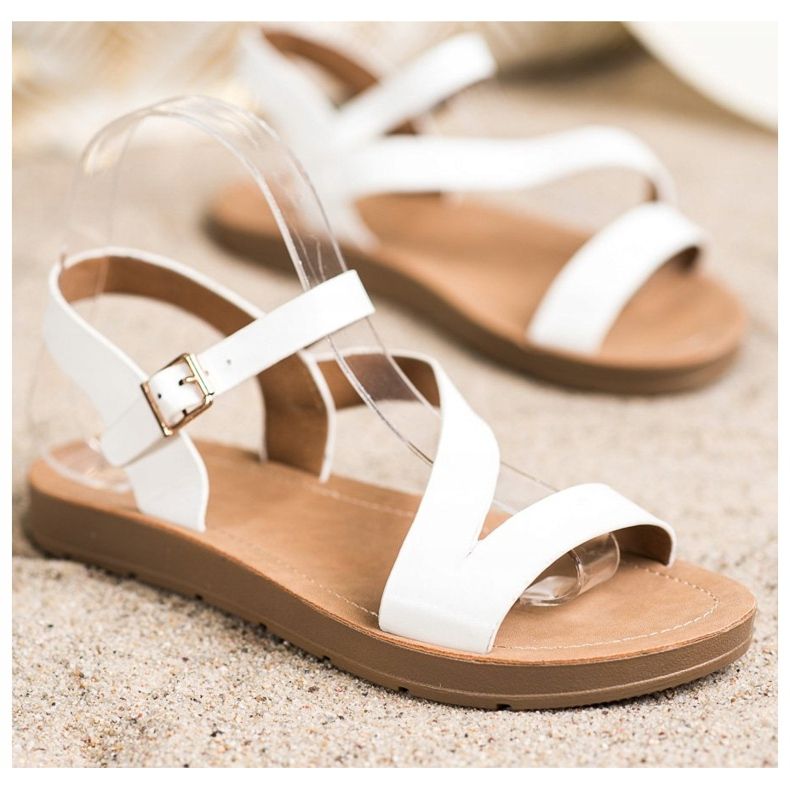 Cm Paris Rento sandaalit Eco -nahkaa valkoinen 1