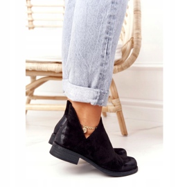 PS1 Naisten mustat Hillary -saappaat, joissa on leikkaukset 2