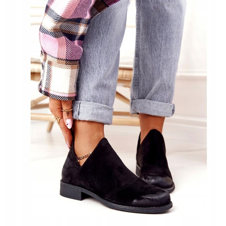 PS1 Naisten mustat Hillary -saappaat, joissa on leikkaukset 5