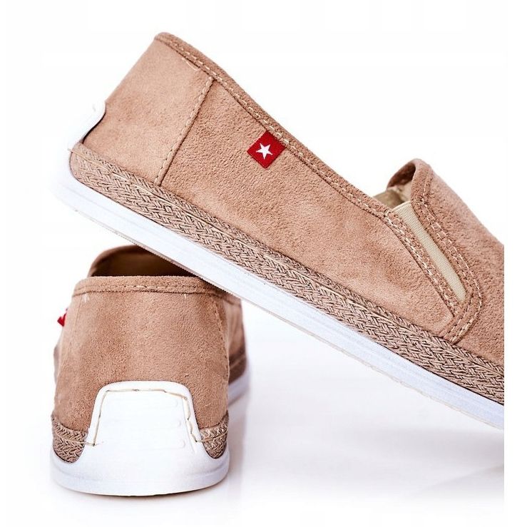 Miesten Suede Espadrilles Big Star HH176003 Beige 1