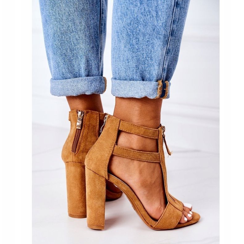 PS1 Mokkanahkaiset sandaalit Camel Folly Barissa ruskea 2 PS1 Mokkanahkaiset sandaalit Camel Folly Barissa ruskea 2