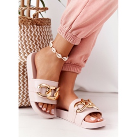 PS1 Yksi hetki beige kumitossut ketjulla 2