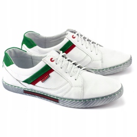 Polbut J47 valkoiset miesten kengät valkoinen 2