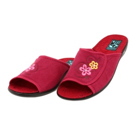 Naisten tossut Adanex 24625 punainen 3