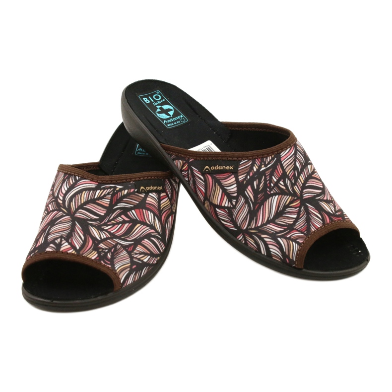 Adanex Tęg jättää varvastossut. G1 / 2 24616 beige ruskea punainen 4