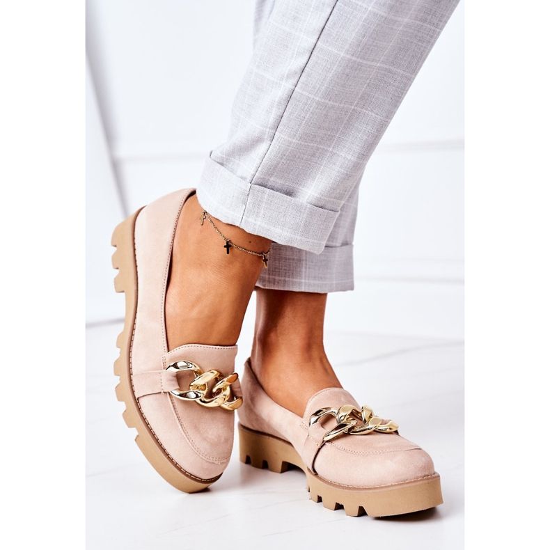 Mokkanahka Lewski Shoes 3040 Cappuccino beige 2