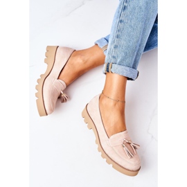 Mokkanahka Lewski Shoes 3053 Cappuccino beige 1