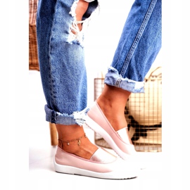 LU BOO Tennarit Slip On Slip-on Tennarit Pink Justy vaaleanpunainen 1