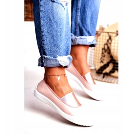 LU BOO Tennarit Slip On Slip-on Tennarit Pink Justy vaaleanpunainen 2