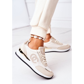 PE1 Naisten urheilukengät Beige Under Control 2