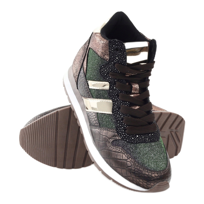 McArthur Naisten metalliset kupariurheilukengät ruskea 3