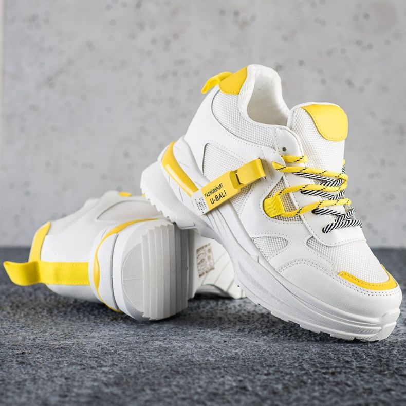 SHELOVET Valkoiset muoti lenkkarit valkoinen 1