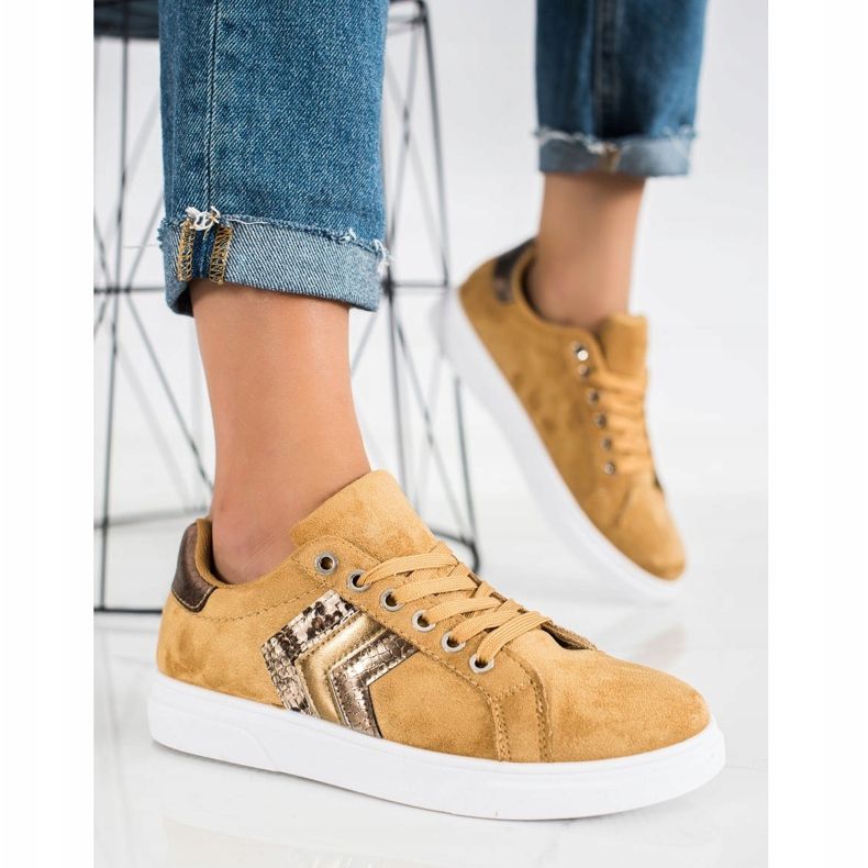 SHELOVET Mokkanahkaiset lenkkarit ruskea 1