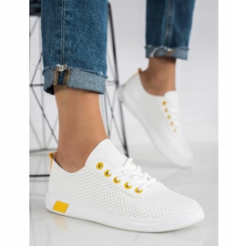 SHELOVET Avoimet lenkkarit valkoinen 1