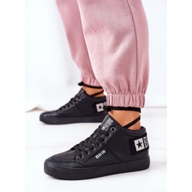 Naisten lenkkarit Big Star Warm Black EE274351 musta 2