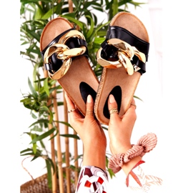 PS1 Valkoiset varvastossut ketjulla viimeinen tanssi valkoinen kultainen 1