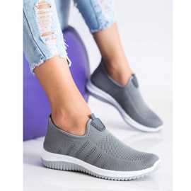 SHELOVET Liukastettavat urheilukengät harmaa 2