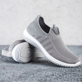 SHELOVET Liukastettavat urheilukengät harmaa 1