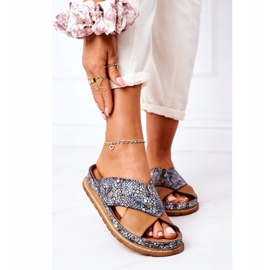 Nahkaprofiilitossut Maciejka 04986-02 Ruskea 2