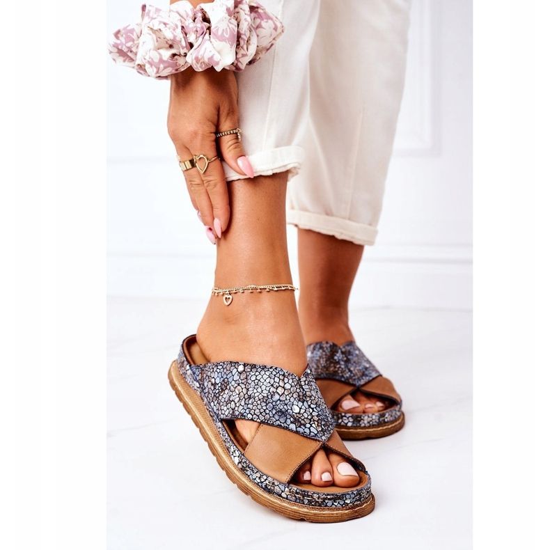 Nahkaprofiilitossut Maciejka 04986-02 Ruskea 2