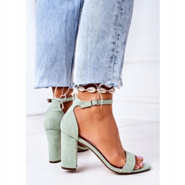 PS1 Vihreä mokkanahka sandaalit Firenzen vihreässä baarissa 2