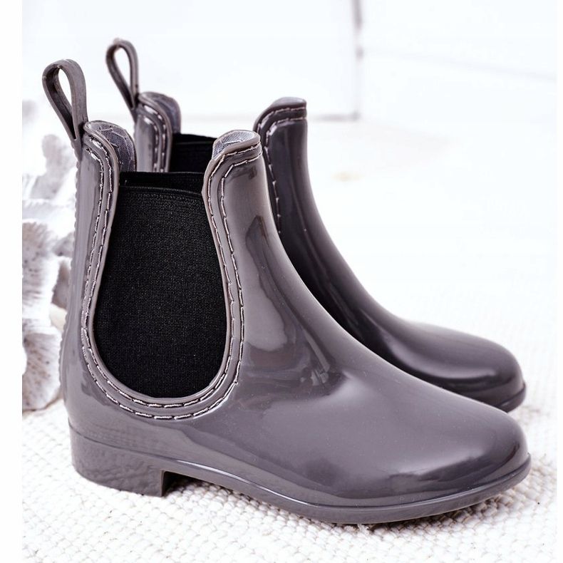 Lasten Galoshes Jodhpur -saappaat Harmaa Lilja 2