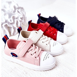 Apawwa Lasten laivastonsiniset sarjakuva Velcro -lenkkarit sininen 1