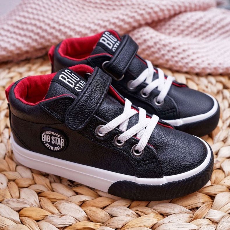 Lasten kengät Tennarit Big Star Black EE374001 musta 1