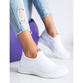 SHELOVET Tekstiiliset urheilukengät valkoinen 2