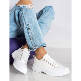 Sabatina Muodikkaat lenkkarit lavalla beige 1