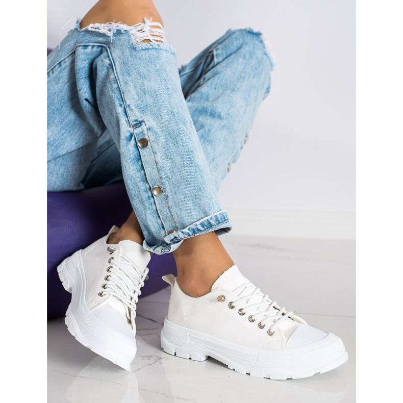 Sabatina Muodikkaat lenkkarit lavalla beige 1