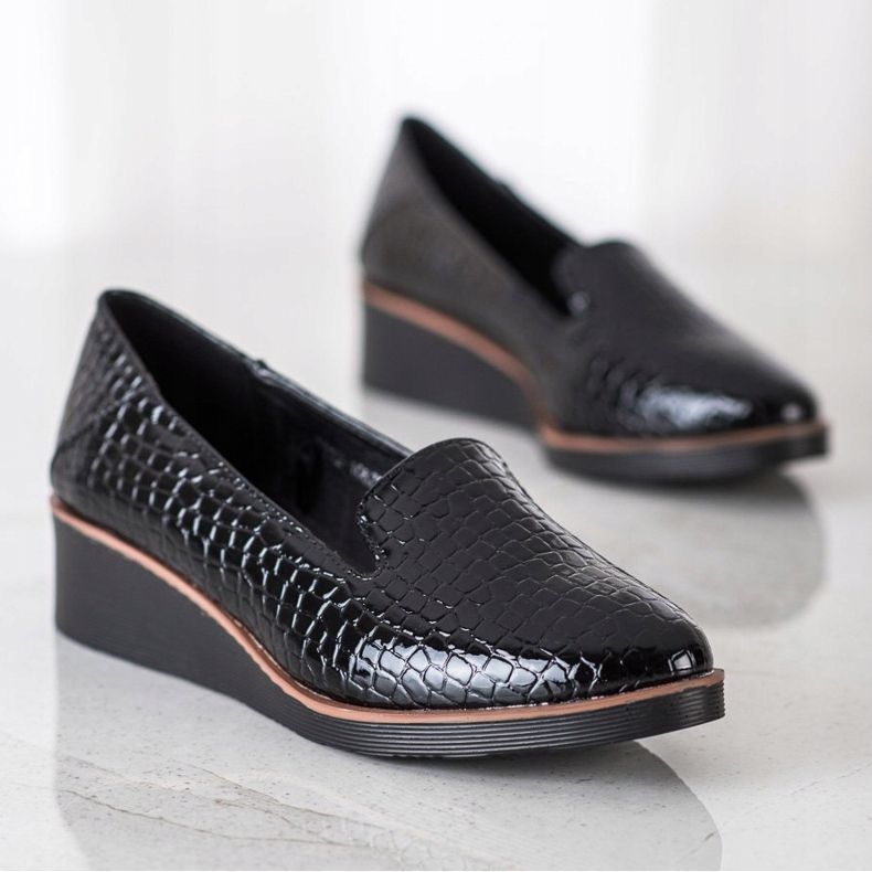 Lordsy Snake Print VINCEZA musta 1