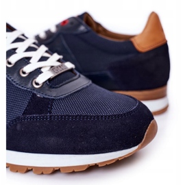 Miesten urheilukengät GOE HH1N4053 Tummansiniset lenkkarit laivastonsininen 1