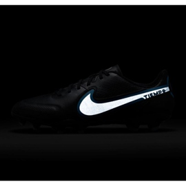 Nike Tiempo Legend 9 Academy FG / MG M DA1174-004 jalkapallokengät musta musta 1