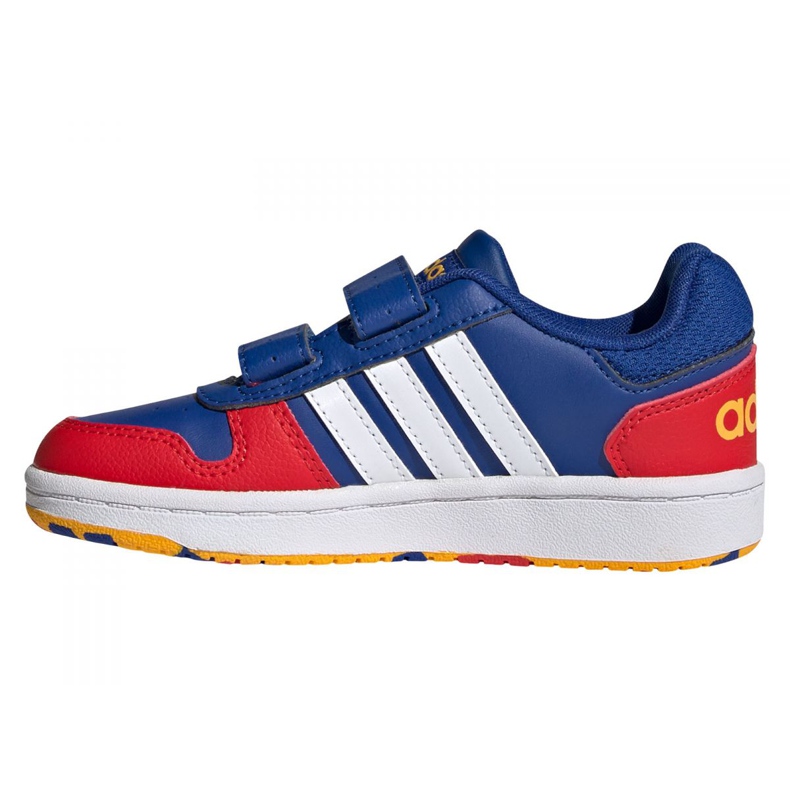 Adidas Hoops 2.0 C Jr FY9443 kengät musta sininen 1