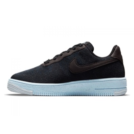 Nike Air Force 1 Crater Flyknit Jr DH3375-001 kenkä musta 2