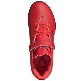 Adidas X Speedflow.4 H&amp;L Tf Jr FY6874 jalkapallokengät monivärinen punainen 2