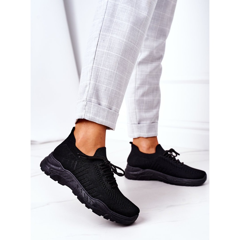 PS1 Naisten urheilukengät Tennarit Musta Viivain 1