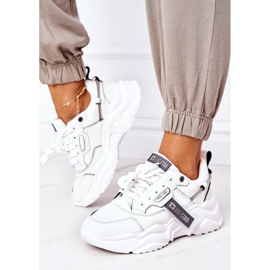 Naisten urheilukengät Big Star GG274213 Valkoinen-Harmaa 1