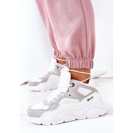 Naisten urheilukengät Tennarit Big Star GG274643 Valkoinen 2