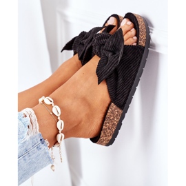 PS1 Corduroy -tossut mustalla kesän korkilla 1