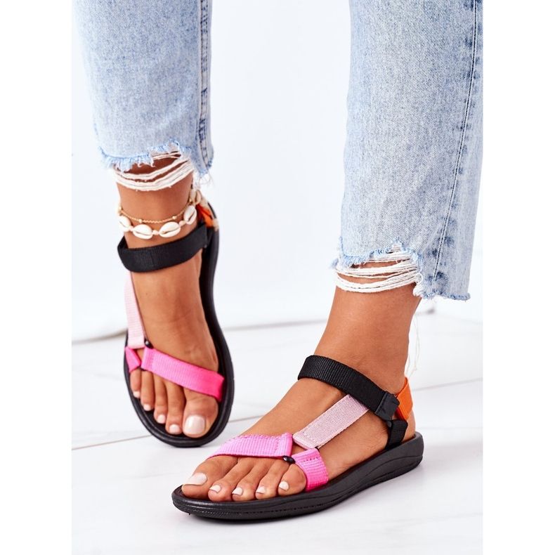 Naisten urheilusandaalit Monivärinen Ultimate musta 1