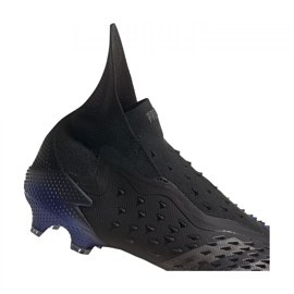 Adidas Predator Freak + Fg M FY6241 jalkapallokengät musta musta 1