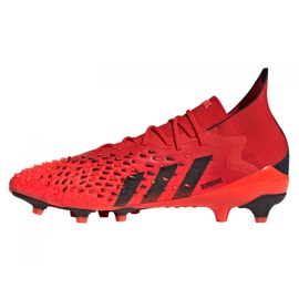 Adidas Predator Freak.1 Ag M FY6253 jalkapallokengät punainen punainen 1