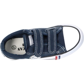 American Club Navy American LH35 Velcro tennarit sininen 1