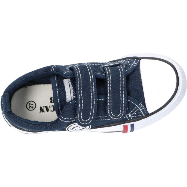American Club Navy American LH35 Velcro tennarit sininen 1