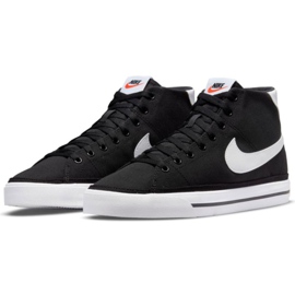 Nike Court Legacy Mid Canvas M DD0162 001 musta 1